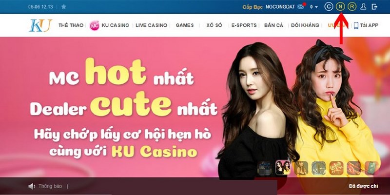 Các bước đăng nhập Kubet11